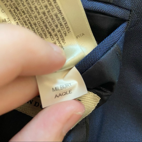 Burberry London Milbury Wool Mohair Blazer - Picture 16 of 16